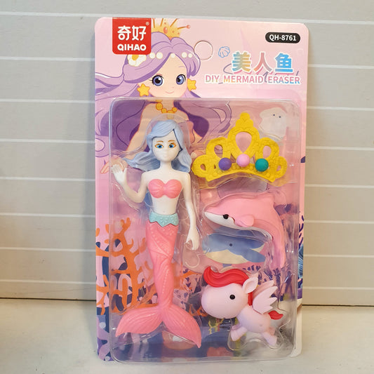 Mermaid Style Eraser Pack 201125