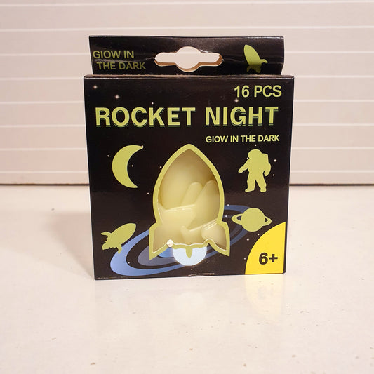 Glow in Dark Rocket Night Set 61210