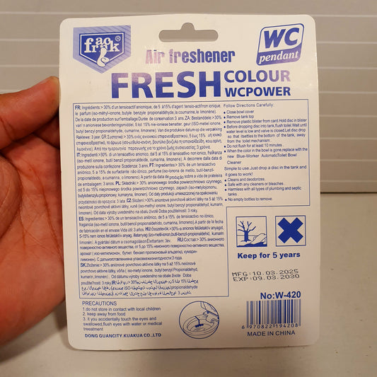 Air Freshener WC Power  61285