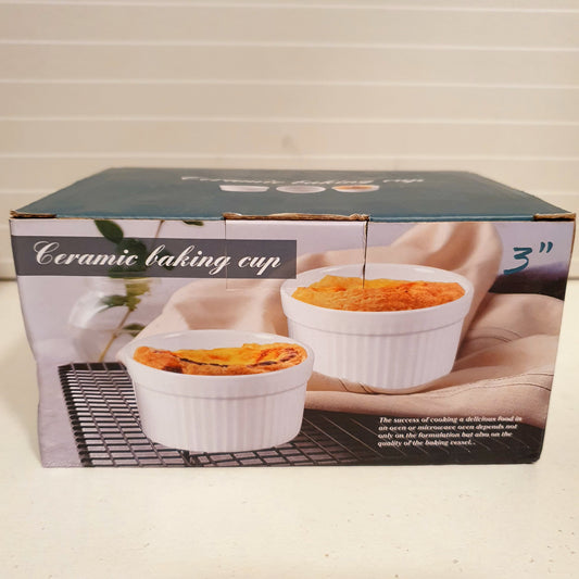 Ceramic Baking Cup set 6 61430