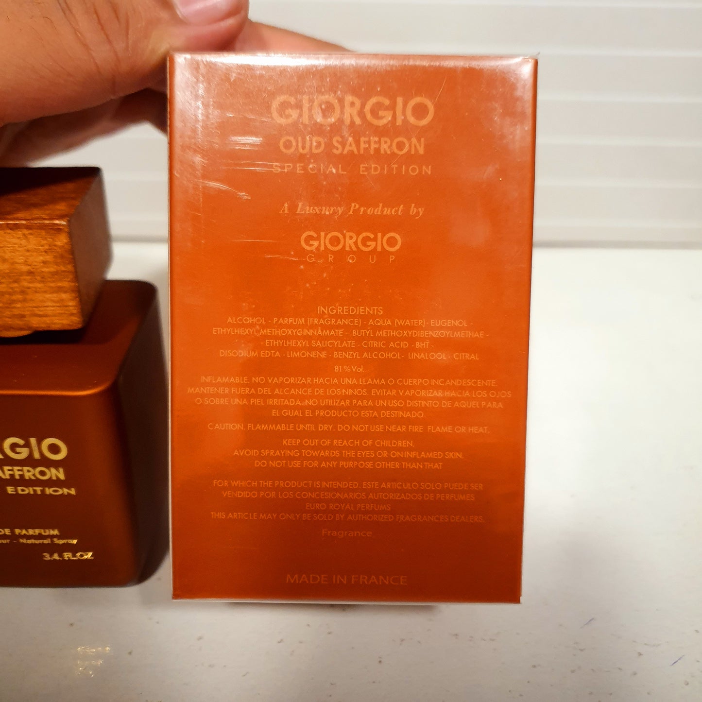Giorgio Oud Saffron Perfume Special Edition 62230