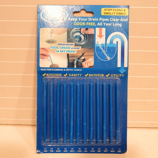 Drain Pipes Acid Sticks Pack 31300