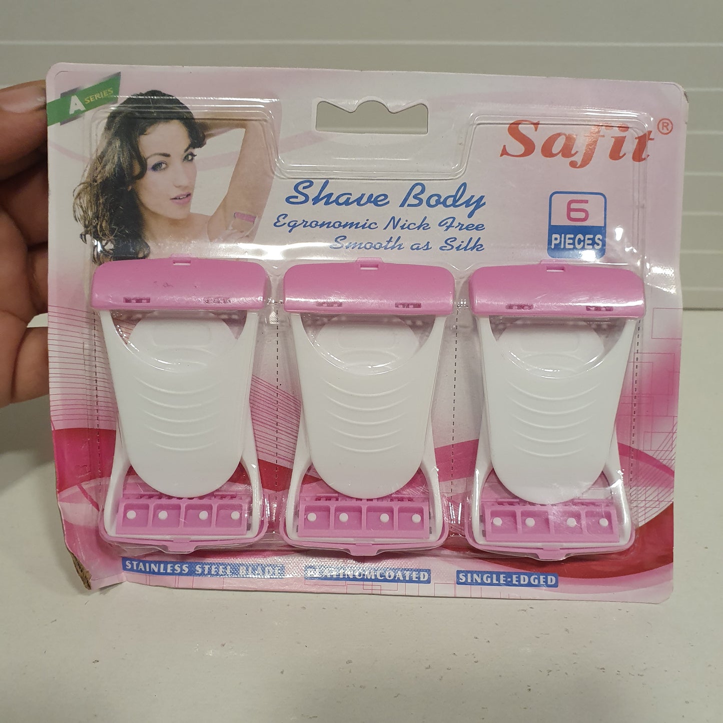 Safit 6 Pieces Body Shaver 32100