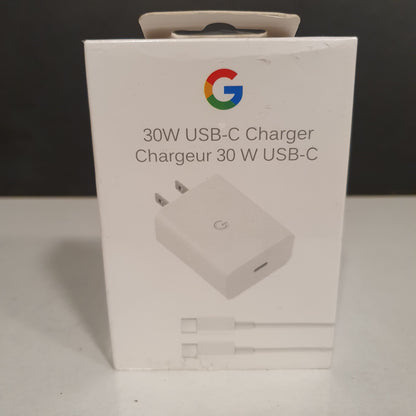 30w USB-C Charger White  22530