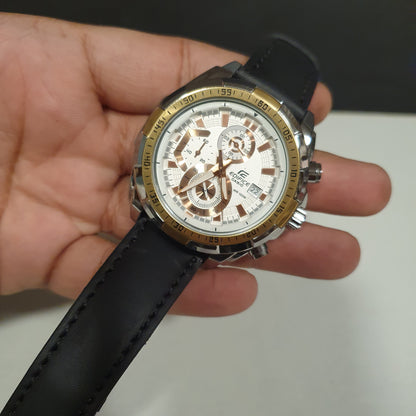 Casio Edifice Watch Leather Strap 31700