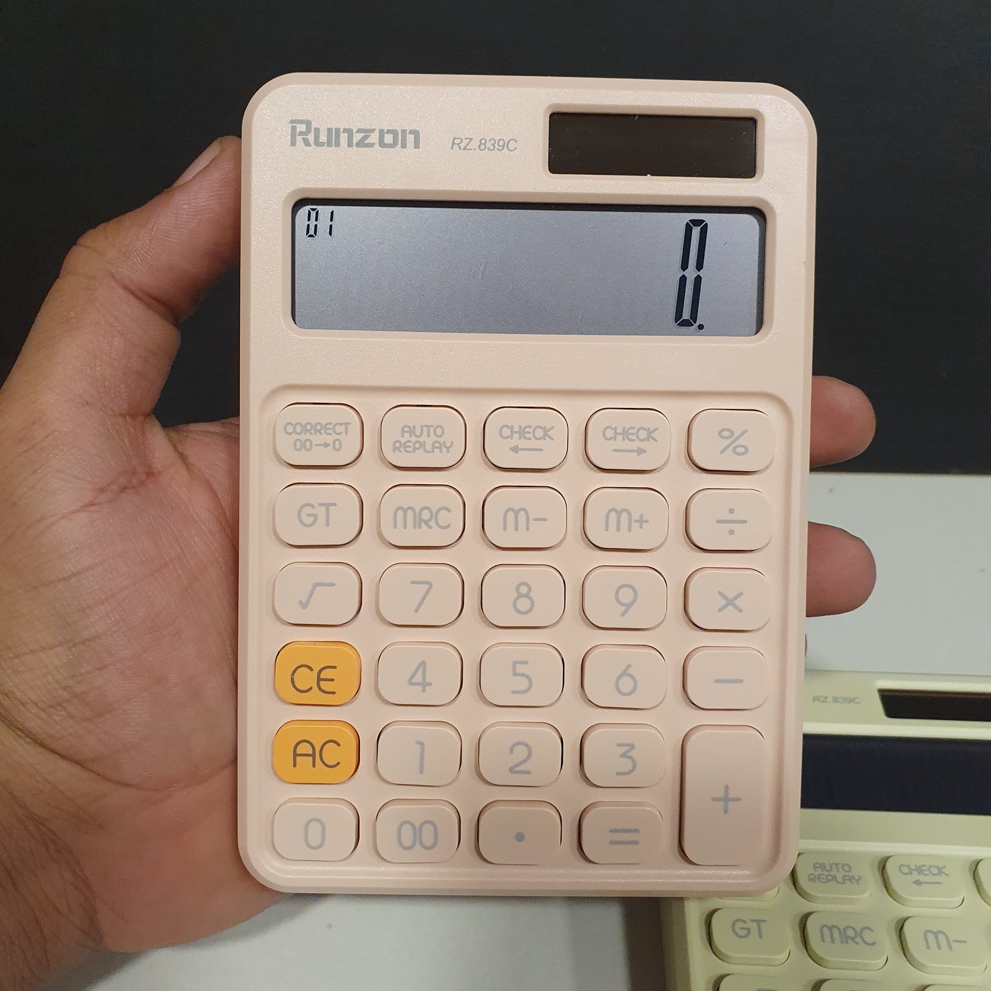 Calculator Runzon Check & correct 32650