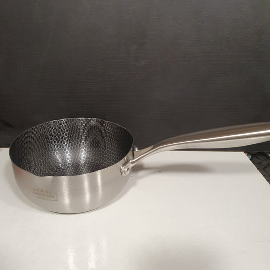 Honeycomb Style Stainless Steel  Sauce Pan 31600