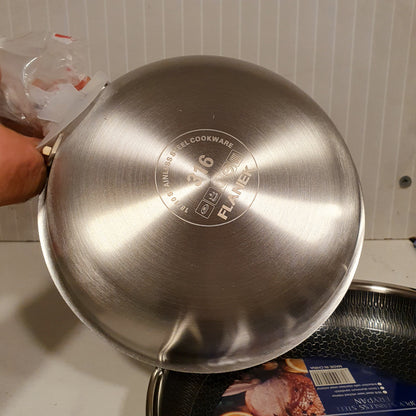 Honeycomb Style Deep Frying Pan 63250