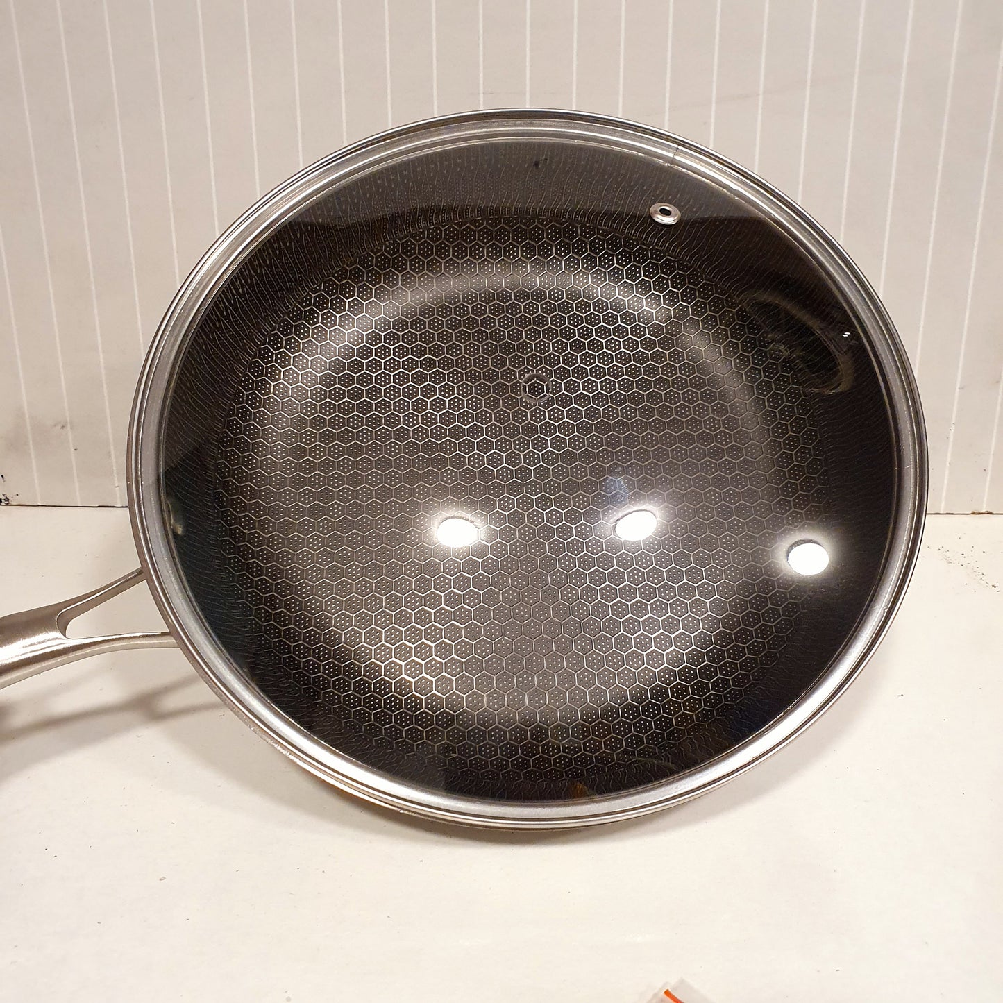 Silver Non Stick Pan with Lid 25150