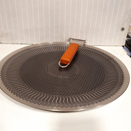 Non Stick Tawa with Foldable Handle Honeycomb style 25550