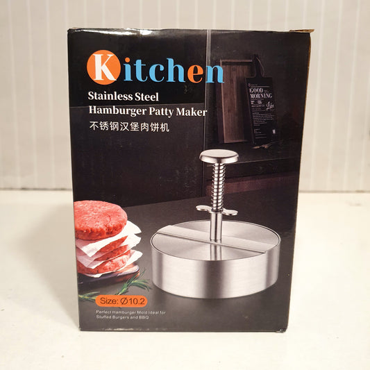 Stainless Steel Hamburger Patty Maker 21010