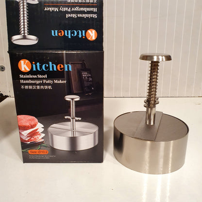 Stainless Steel Hamburger Patty Maker 21010