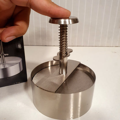 Stainless Steel Hamburger Patty Maker 21010