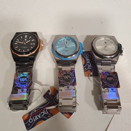 Ticarto Silver Men's Watches 32950