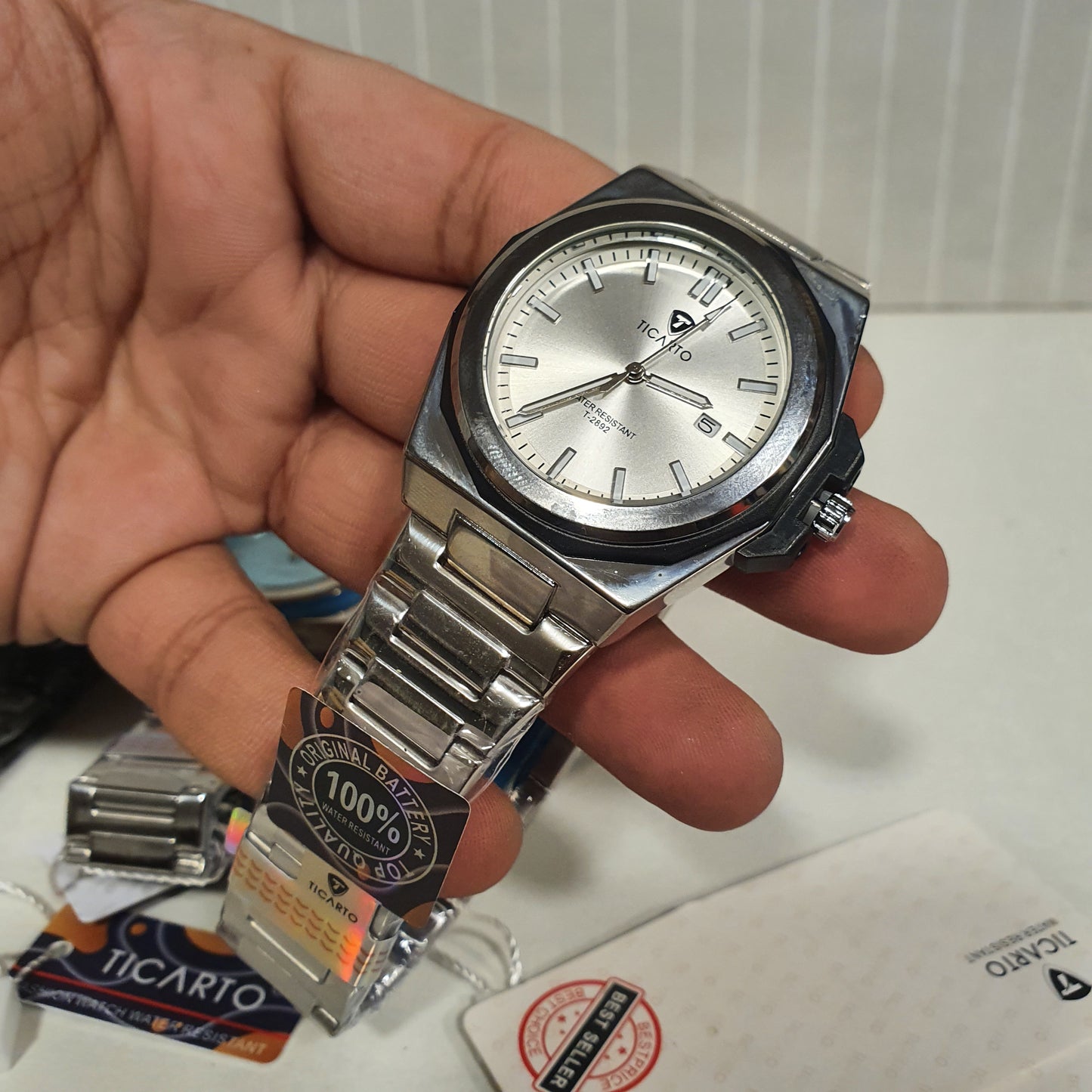 Ticarto Silver Men's Watches 32950