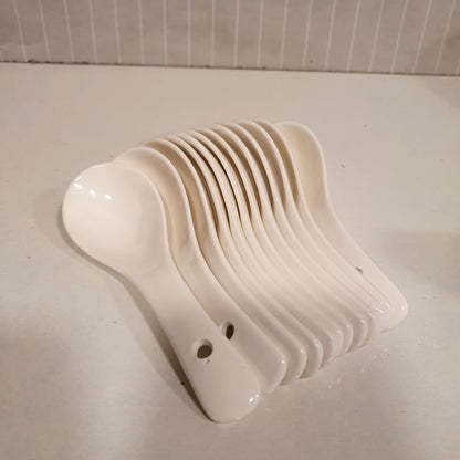 12pcs Small ceramic Spoon Set 32200