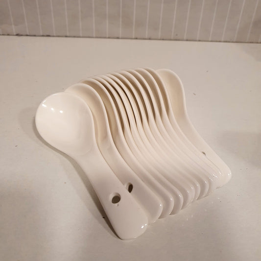 12pcs Small ceramic Spoon Set 32200