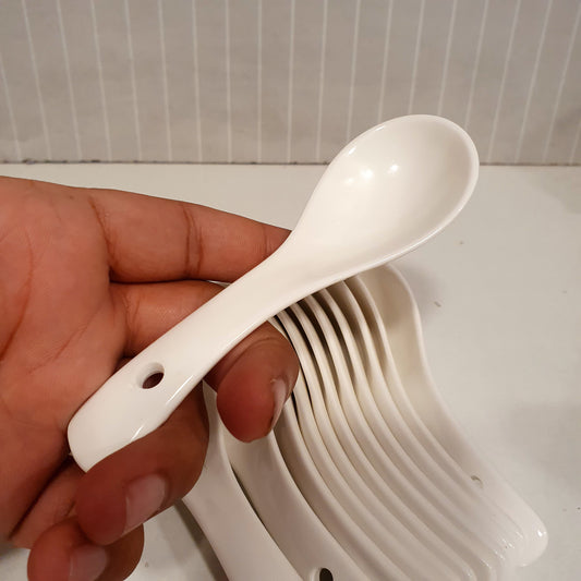 12pcs Small ceramic Spoon Set 32200