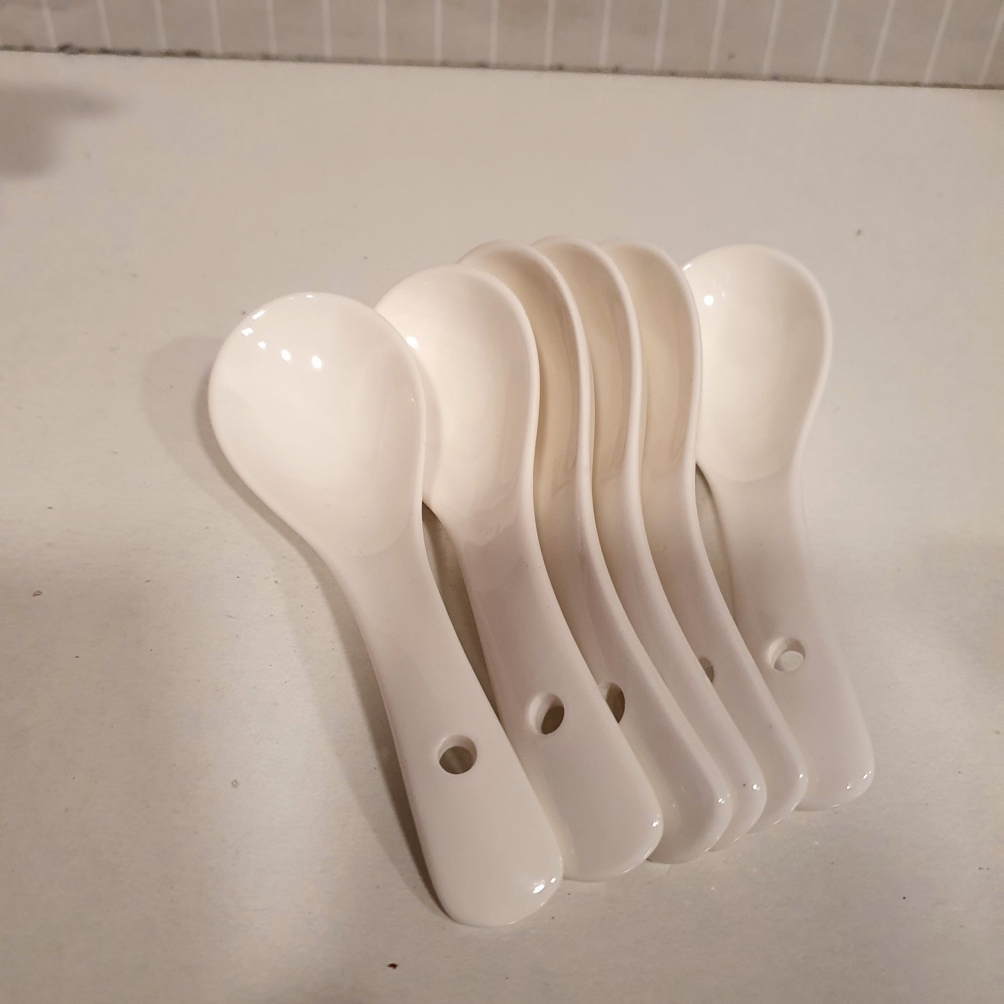 12pcs Small ceramic Spoon Set 32200