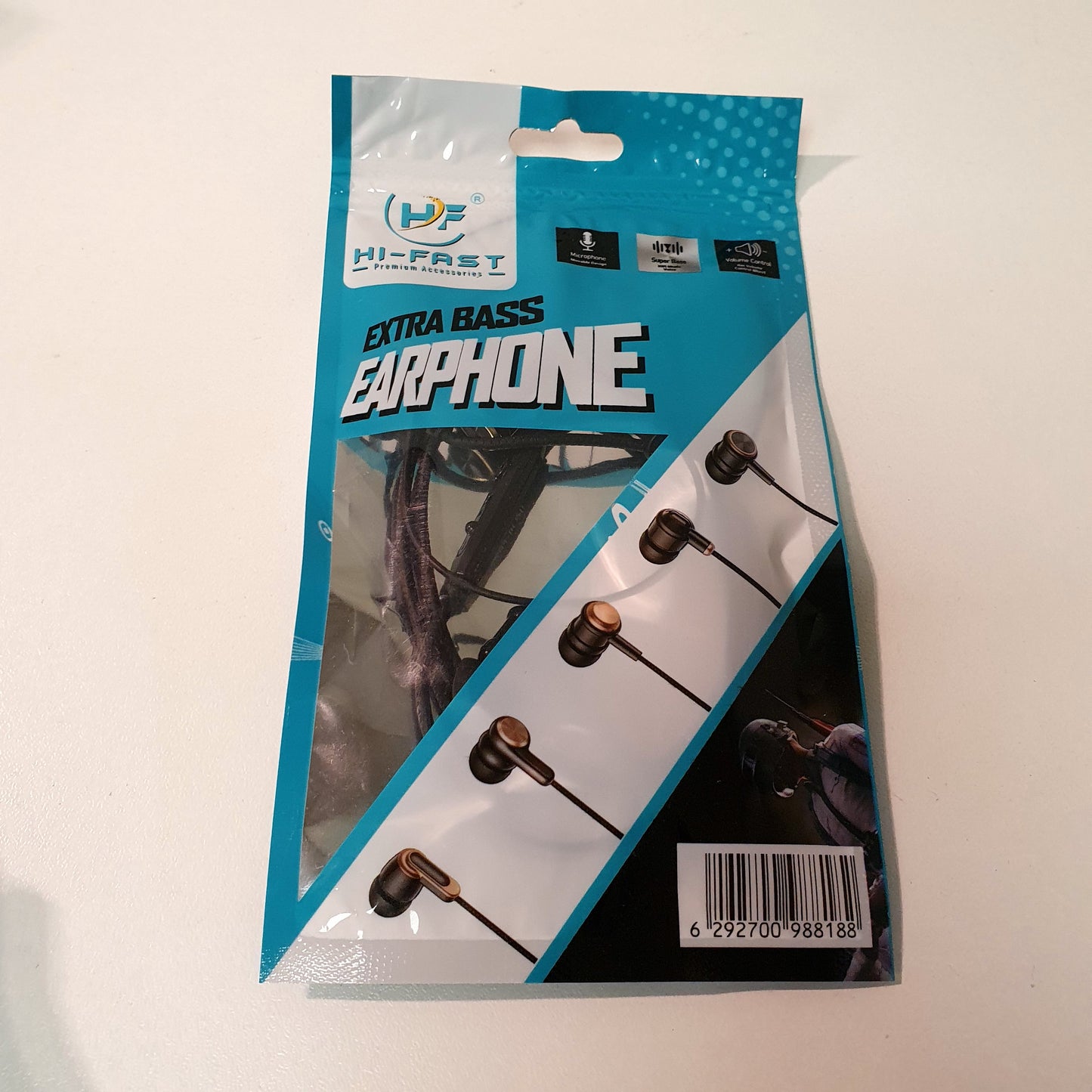 Hi fast Extra Bass Ear Phone Hands Free , 12100