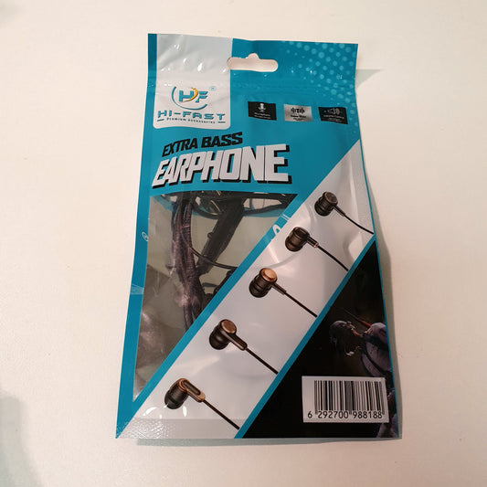 Hi fast Extra Bass Ear Phone Hands Free , 12100
