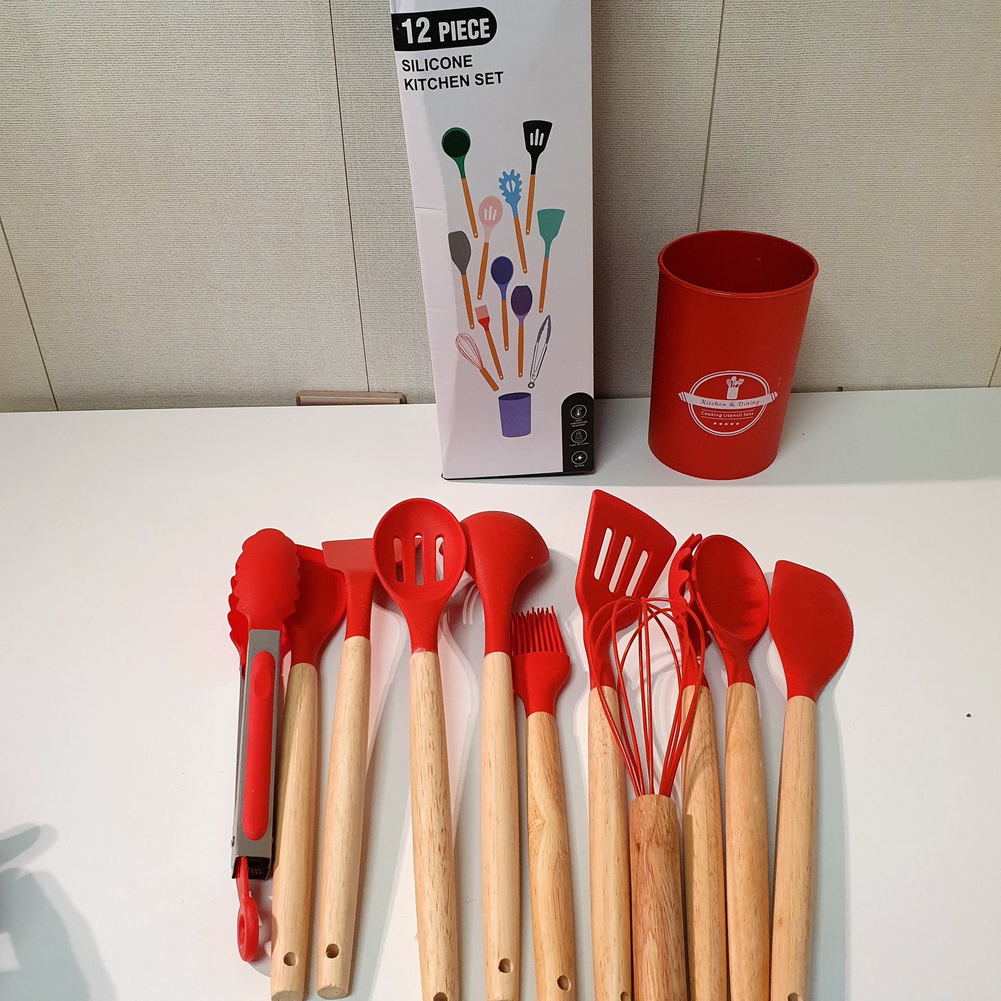 Silicone Kitchen set 12 pieces 22750