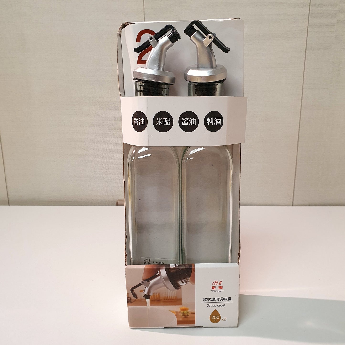 Oil Bottle 2 Pcs Pack 23500