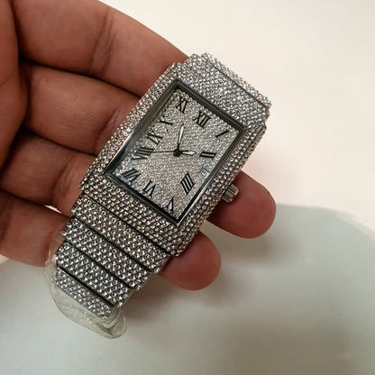 Square Diamond Crystal Watch  22950