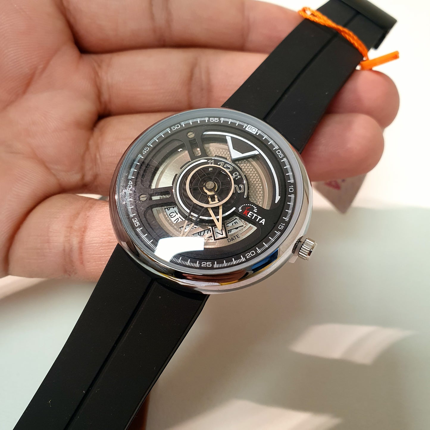 Ketta Silicon Strap Watch  52400