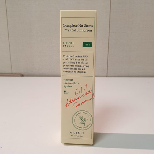 Complete No Stress Physical Sunscreen SPF 50+, 1