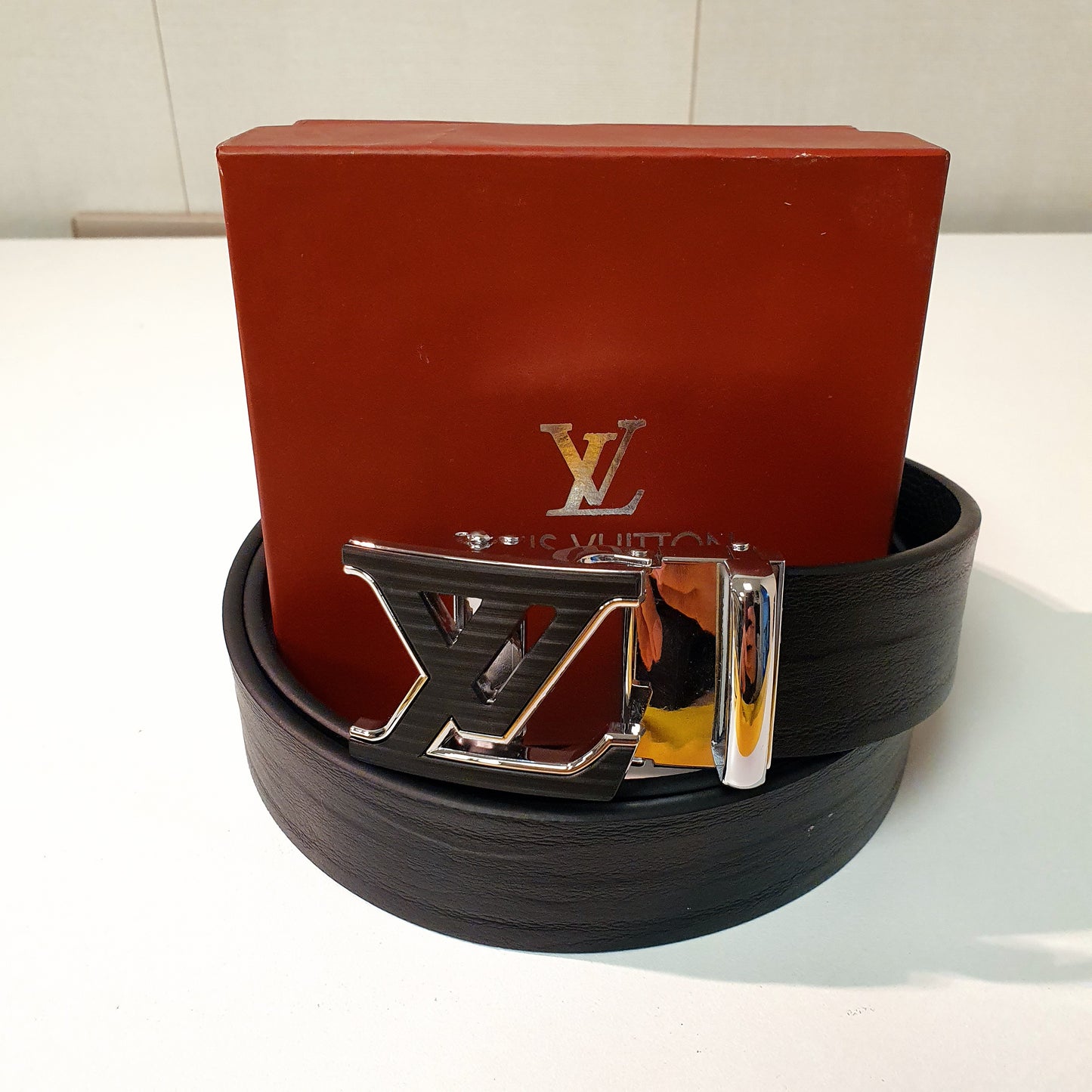 Lv Big Logo Belt 9242