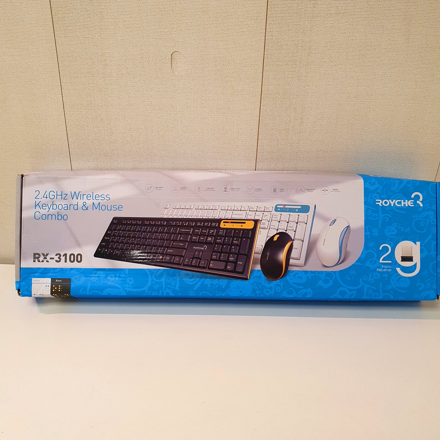 Royche Keybaord Wireless with Mouse, 1