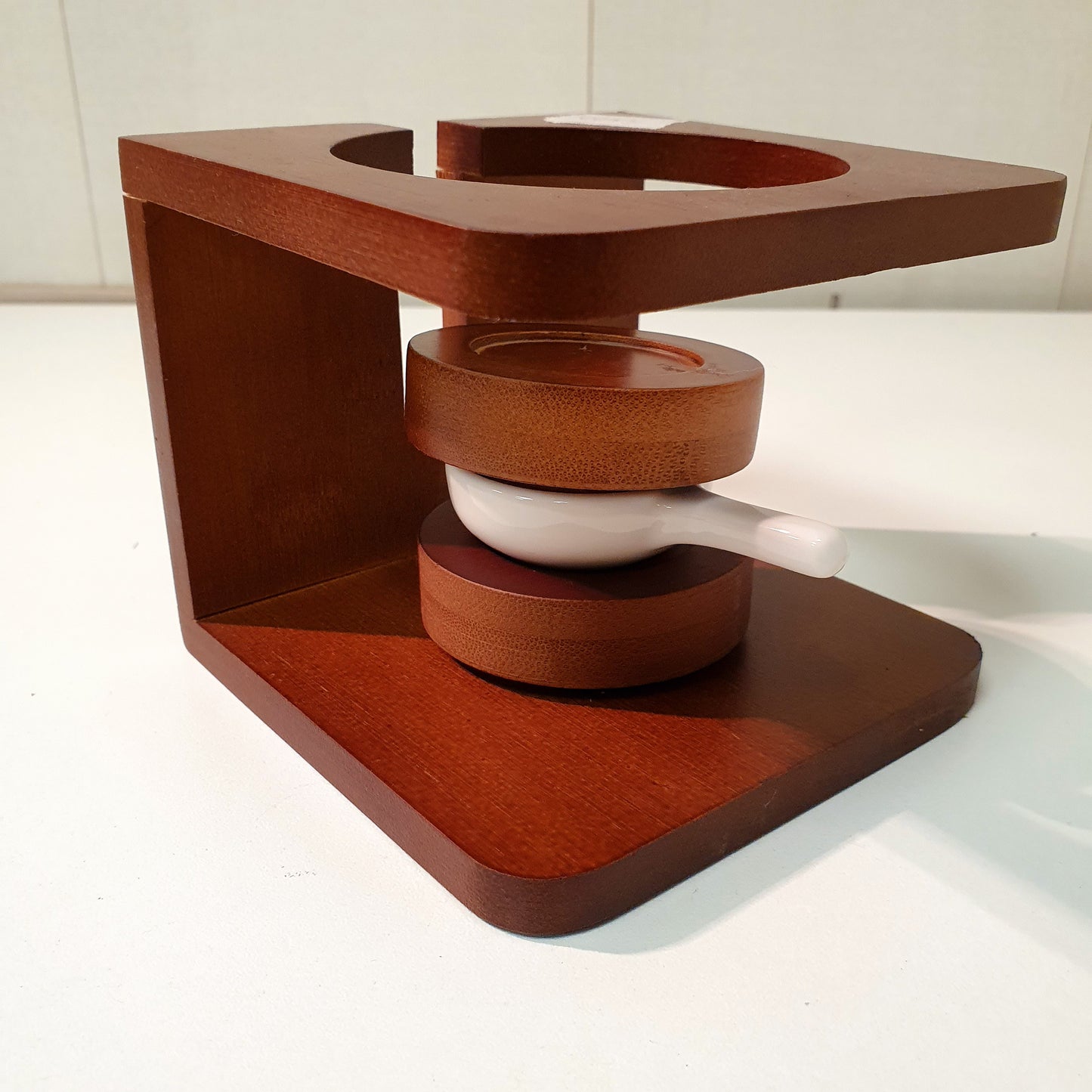 Wooden Candle Light Decoration, 23950