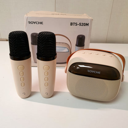Royche Karoke Speaker With  2  Mic, 12150