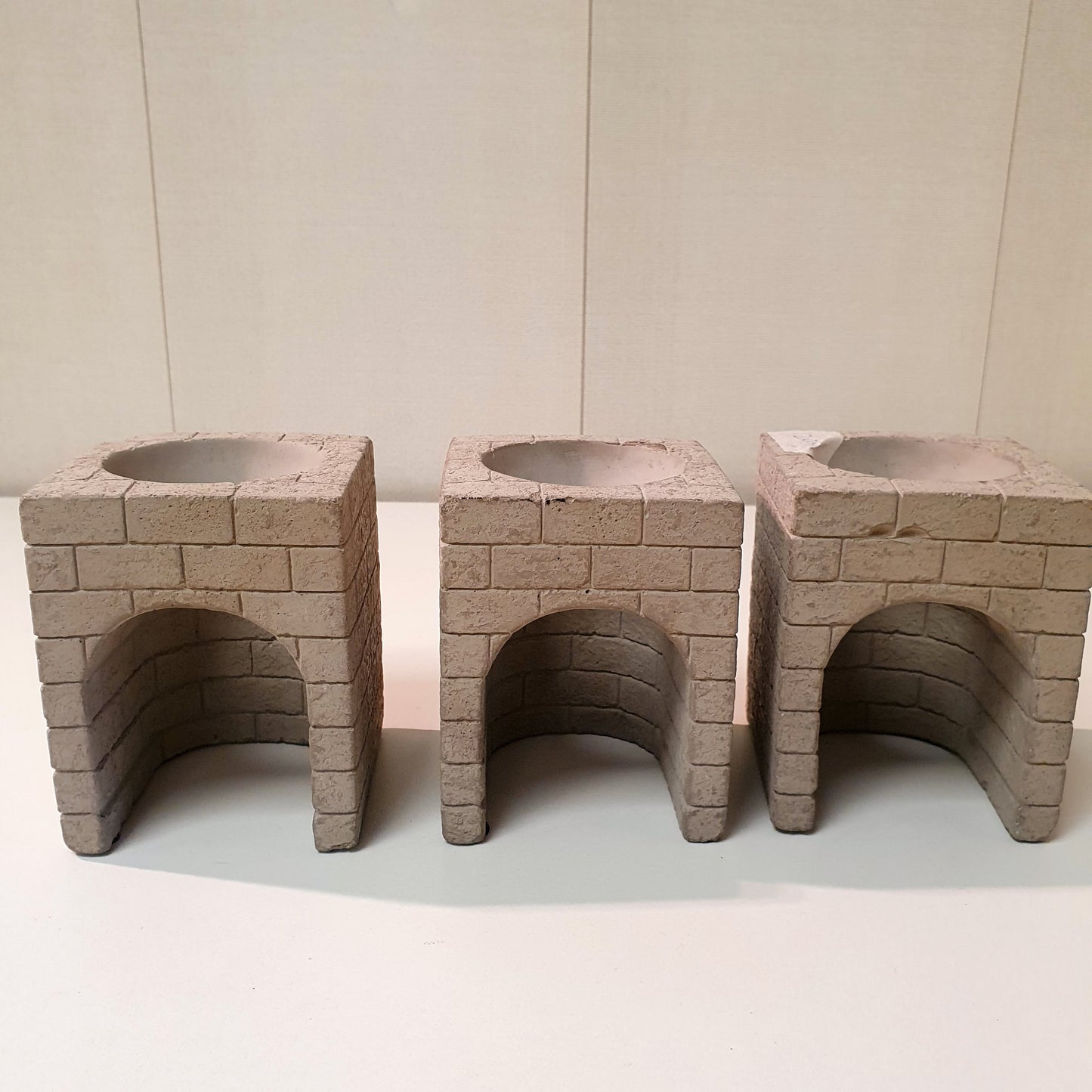 Decoration Chimany Style Pieces set of 3, 12650
