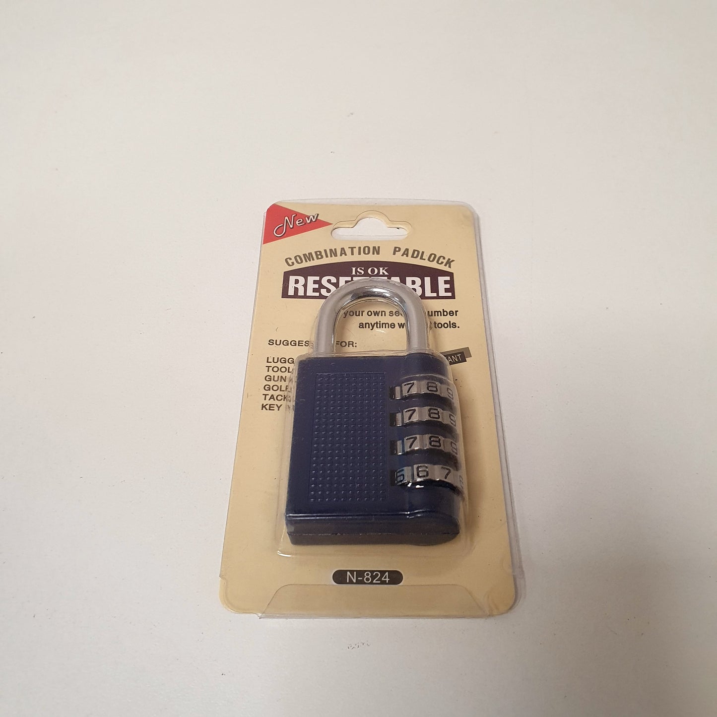 Combination Pad Lock 61020
