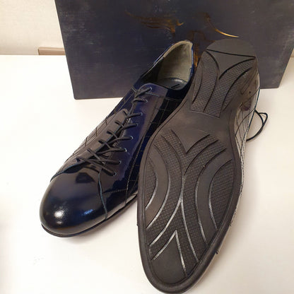 Vintage Classic Style Nukte hand Made Leather Shoes From Turkey Art #0014