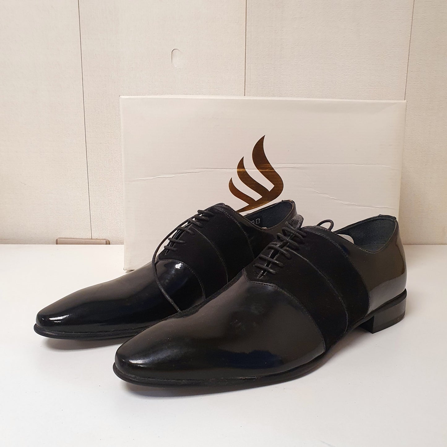 Classic Black Sepals Hand Made Leather Shoes From Turkey Art # 0018