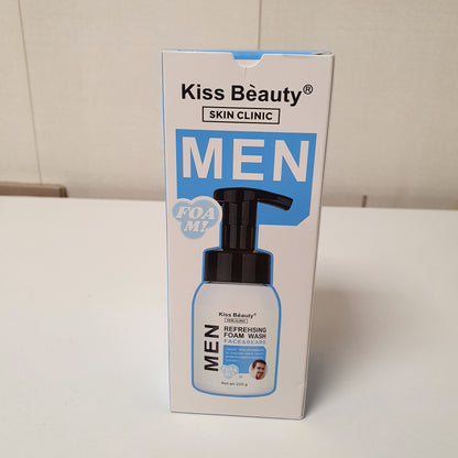 Kiss Beauty Refreshing Foam Wash Face & Beard 414501