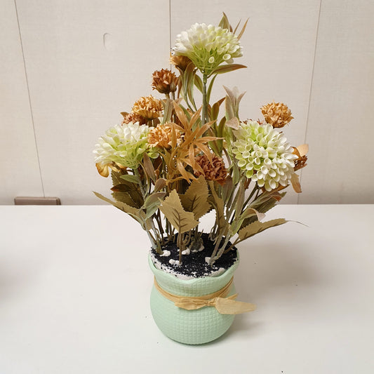 Decoration Pot Vase With Flowers  42200