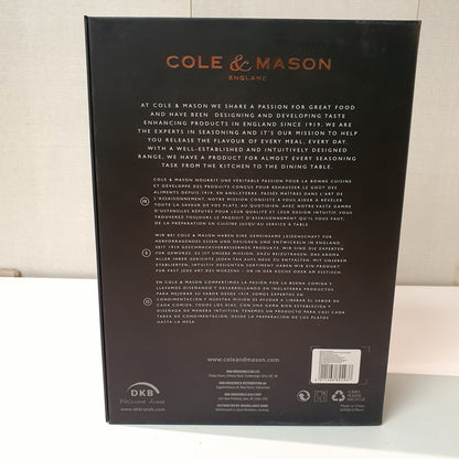 Cole & Mason Derwent Black Wood Salt and Pepper Mills,  Adjustable Grind, Salt & Pepper Mills, 12550