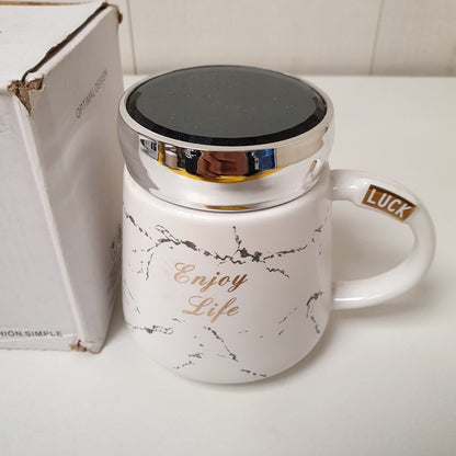 Fine Ceramic Mug with Lid 82700 May