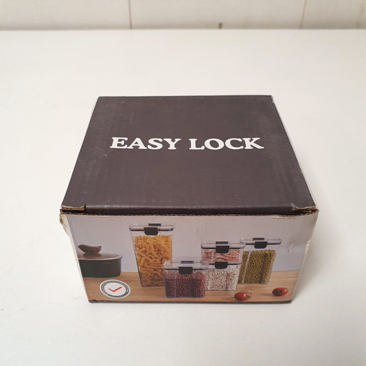 Easy Lock Acrylic Jar with Lid 302650