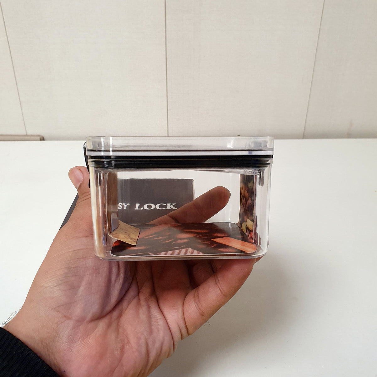 Easy Lock Acrylic Jar with Lid 302650