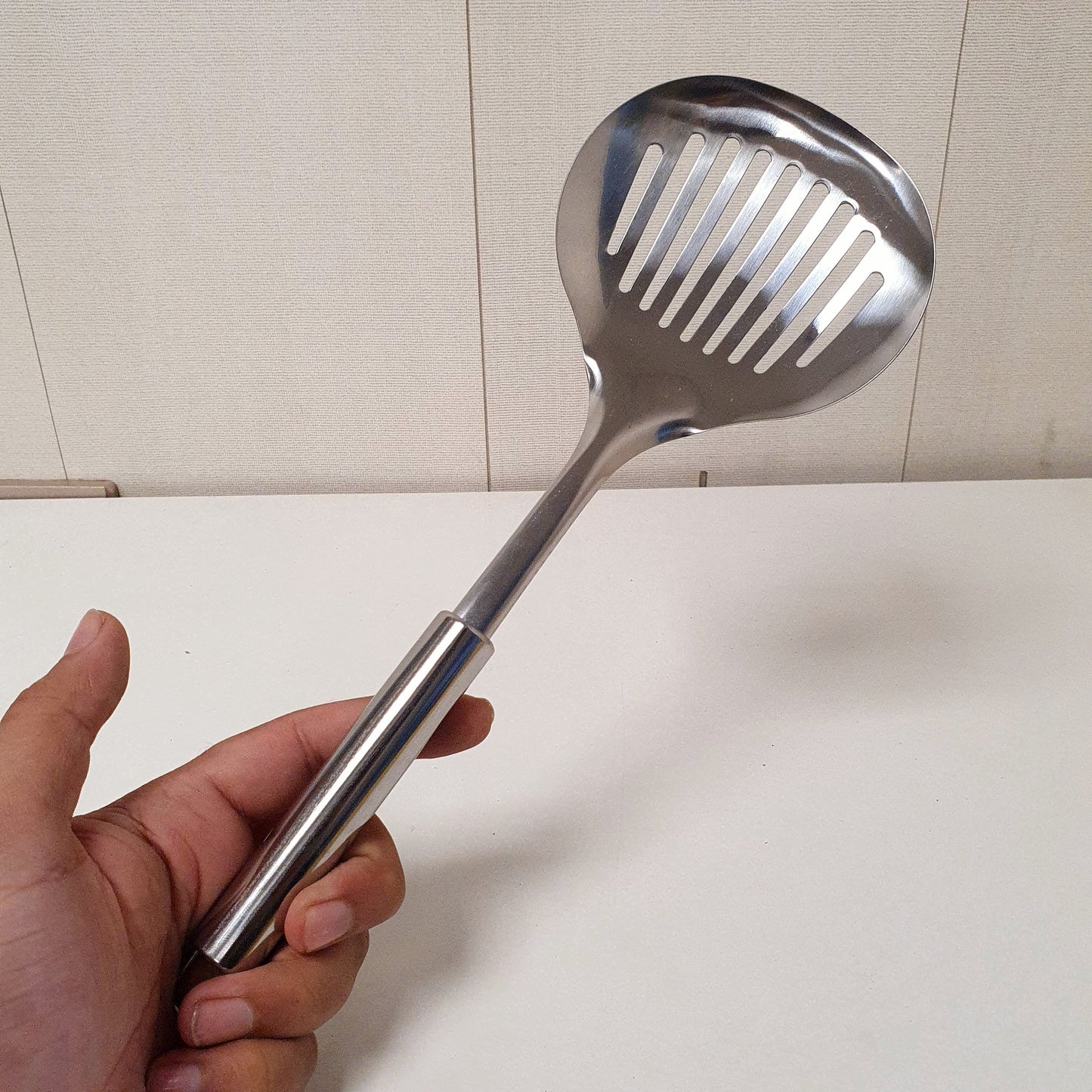 Stainless Steel Sloted Serving Spoon, 51100