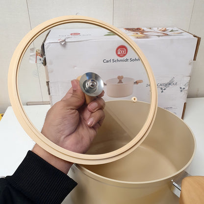 24cm Caserole Carl Schmidh Cooking Pot 128000