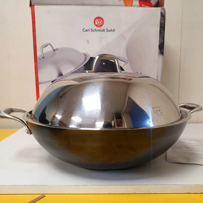 Carl Schmidt Sohn 32cm Pure Iron Wok May, 11500