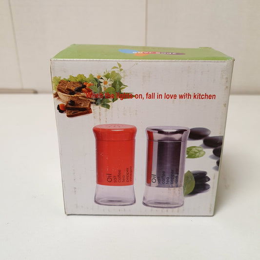 Salt Pepper Dispenser Set of 2 61600