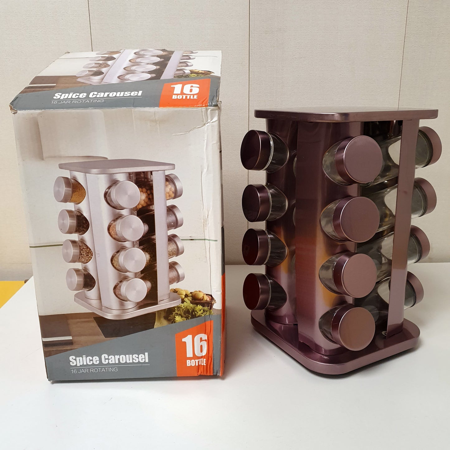 16 Bottle High Quality Spice rack 42400
