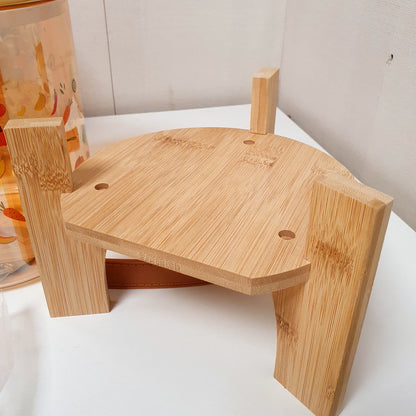 Juice Serving Barrel with 6 Glass Set , 12800